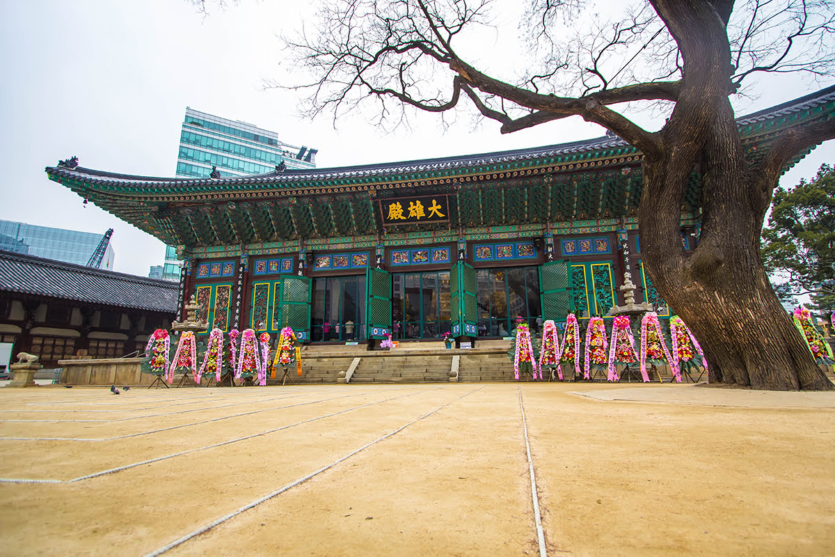 Tempio di Jogyesa a Insadong, Seoul