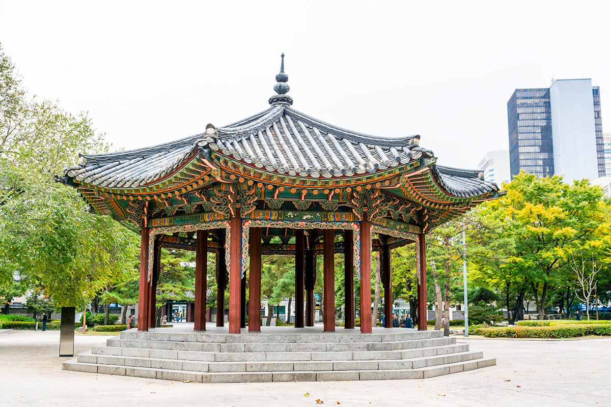 Parco Tapgol a Insadong, Seoul