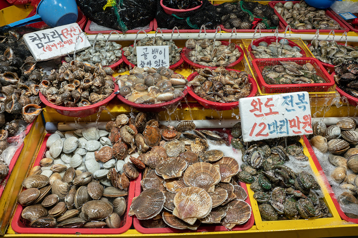 Incheon Fischmarkt
