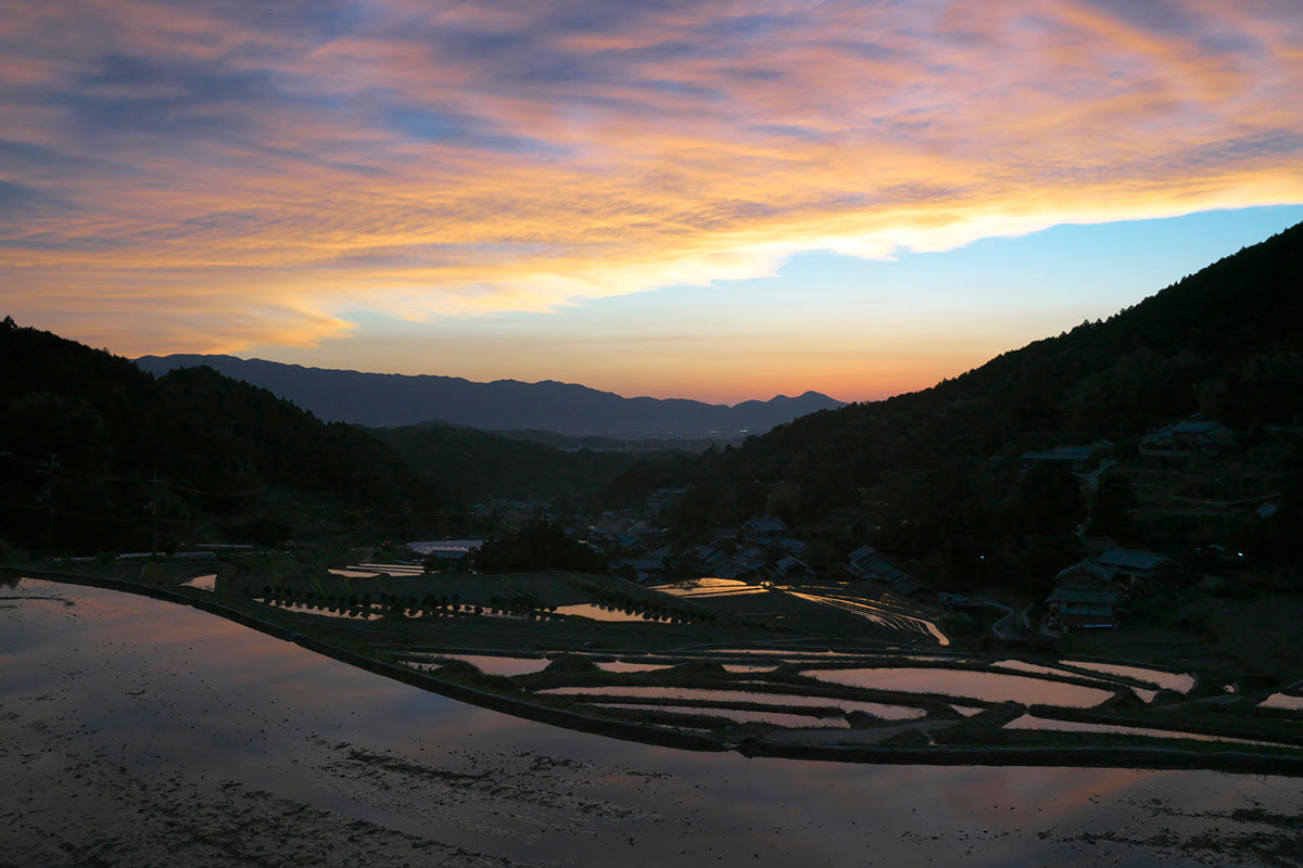 Nara nature-Rice Terraces of Inabuchi