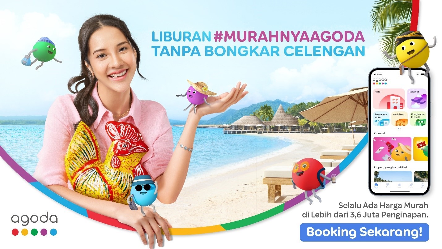 Anya Geraldine is on the hunt for savings in Agoda’s first TV ad campaign in Indonesia