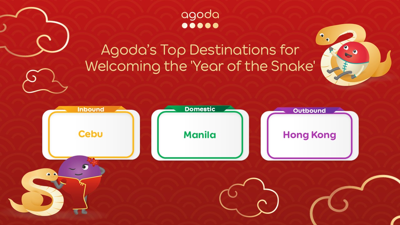 Agoda: Cebu is tourist favorite to welcome ‘The Year of the Snake’