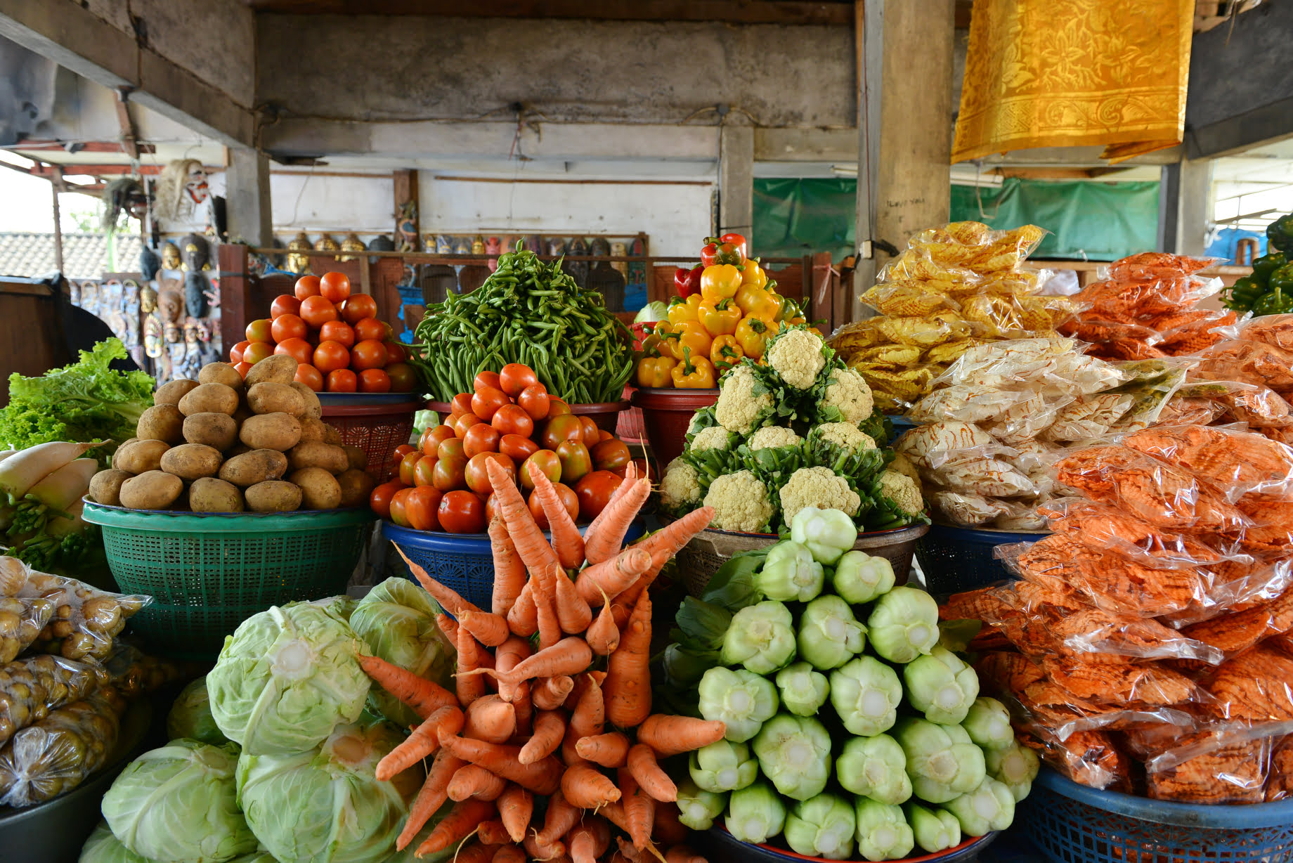 Bedugul Traditional Market_Pasar Candi Kuning