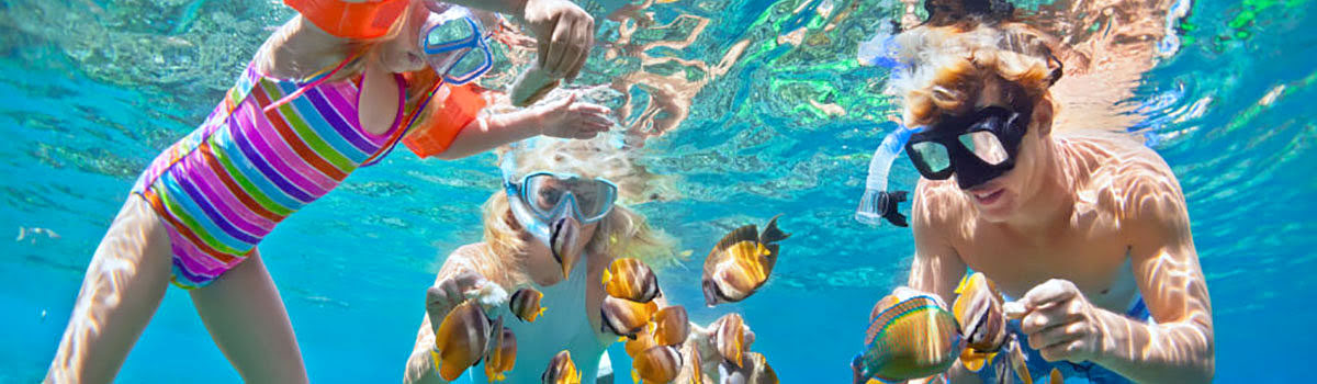 Family snorkeling in Phuket, Thailand - featured photo