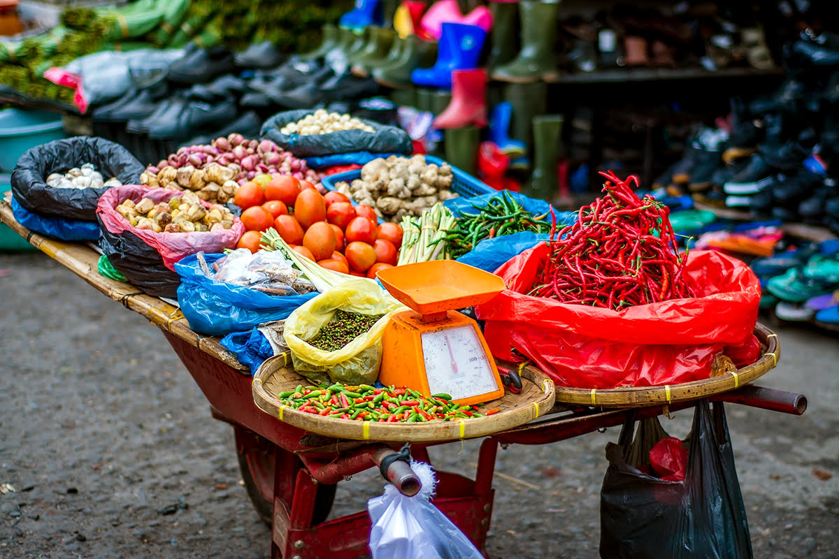 Image result for bali market food