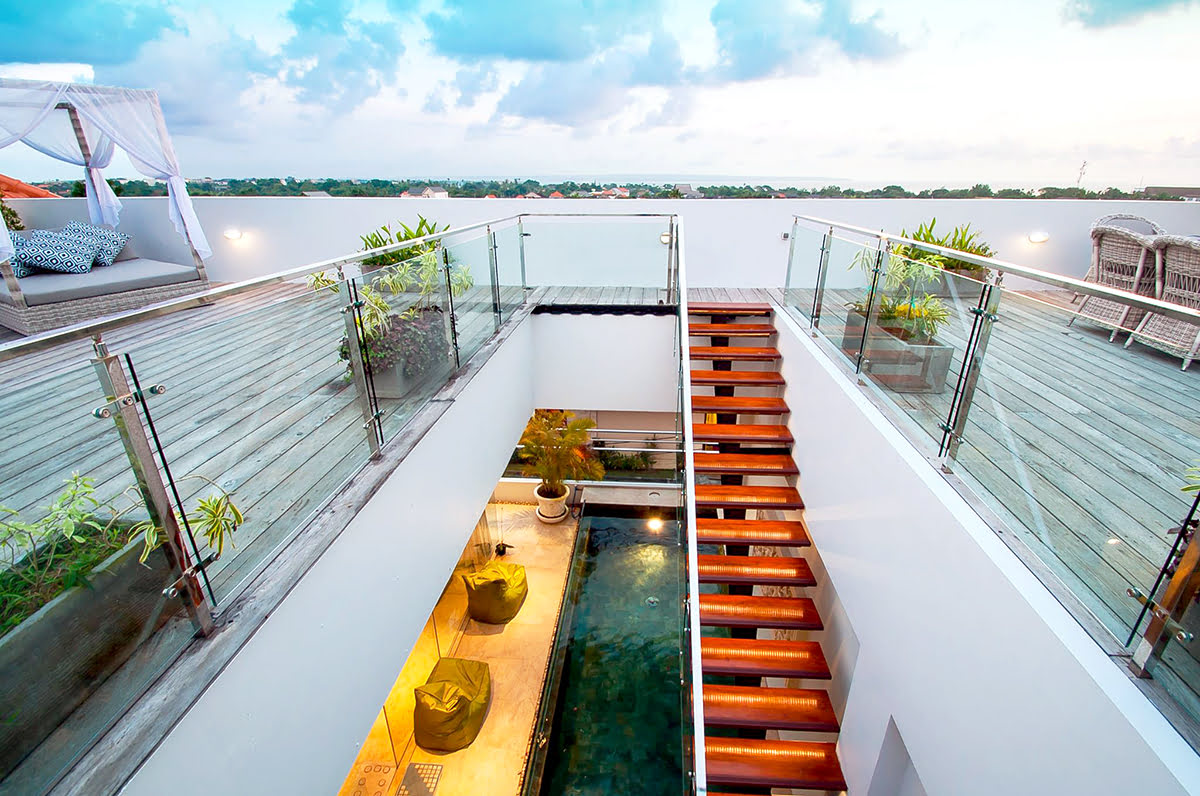 Hotels in Bali-landmarks-Indonesian culture-Canggu Rooftop Villas by Bali Family Hospitality