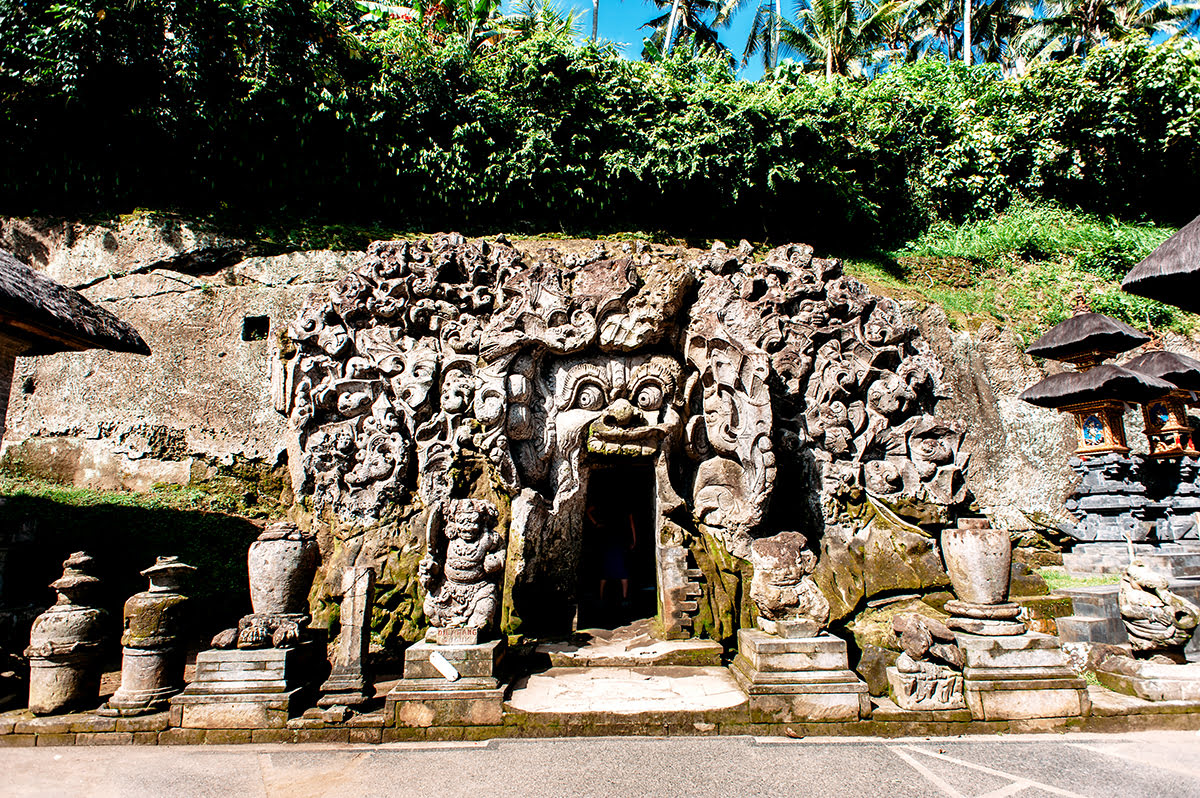 Landmarks in Bali-Indonesia-Goa Gajah_Elephant Cave_Ubud