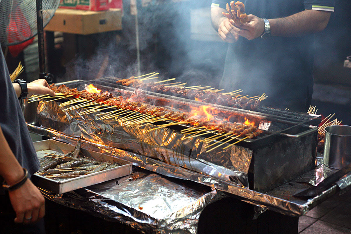 Cuisine de rue indonésienne