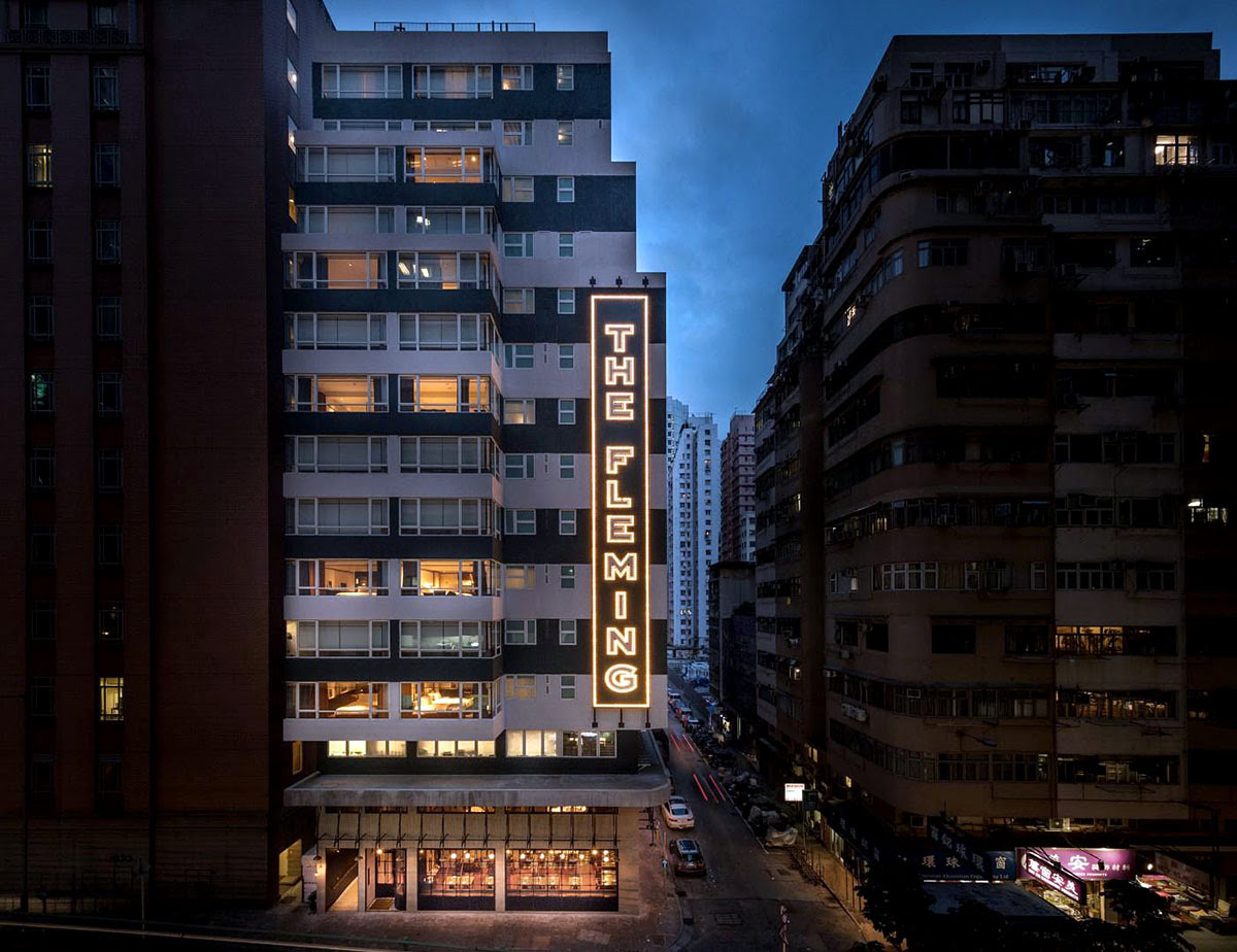 Entdecken Sie Lan Kwai Fong Hong Kong Nachtleben Neon Straße Fotografie