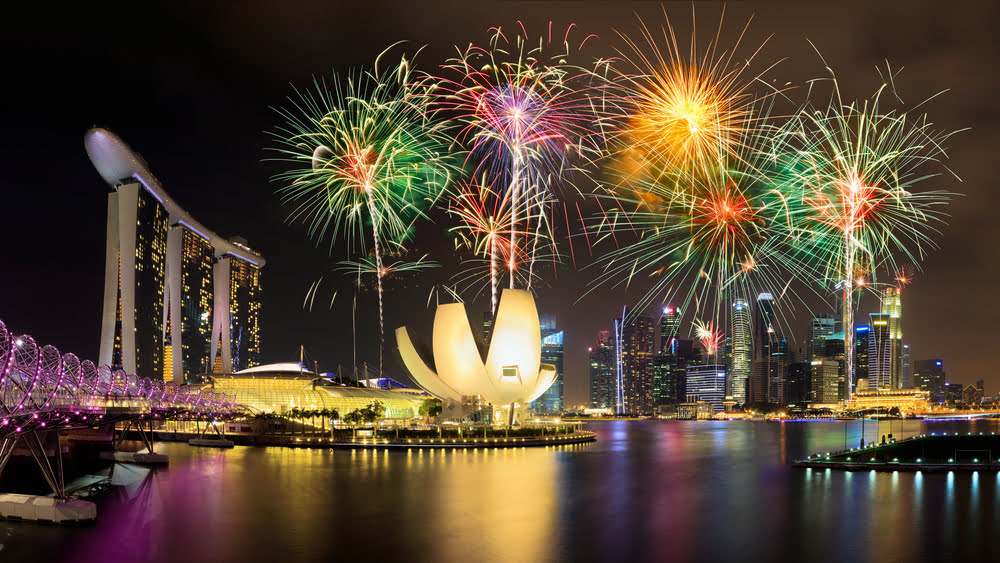Singapore New Years Eve Fireworks Extravaganza: Marina Bay Spectacle with Live Stream Glitter, Sky-High Soirees and Exclusive Retreats 