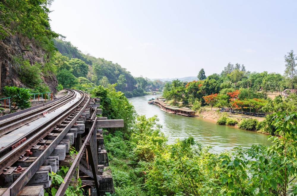 Landasan Kereta Api Maut_Kanchanaburi_Thailand