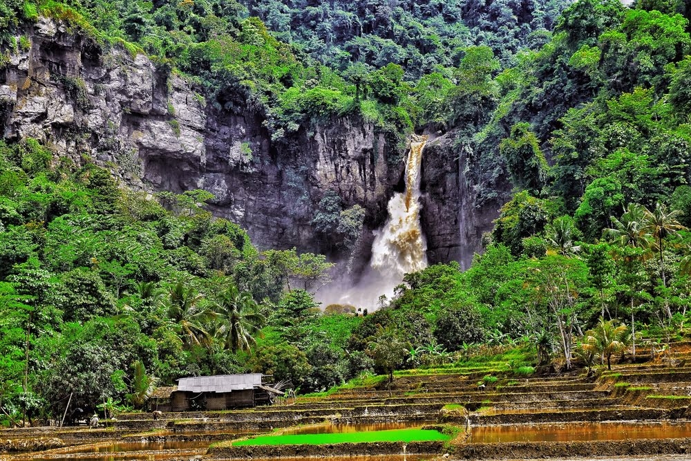 Sukabumi_West Java_Mount Gede_Cimarinjung_Waterfall