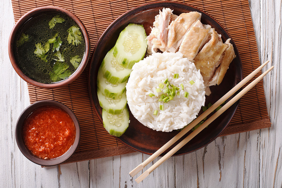 Places to eat in Singapore-Hainanese Chicken Rice_Singapore