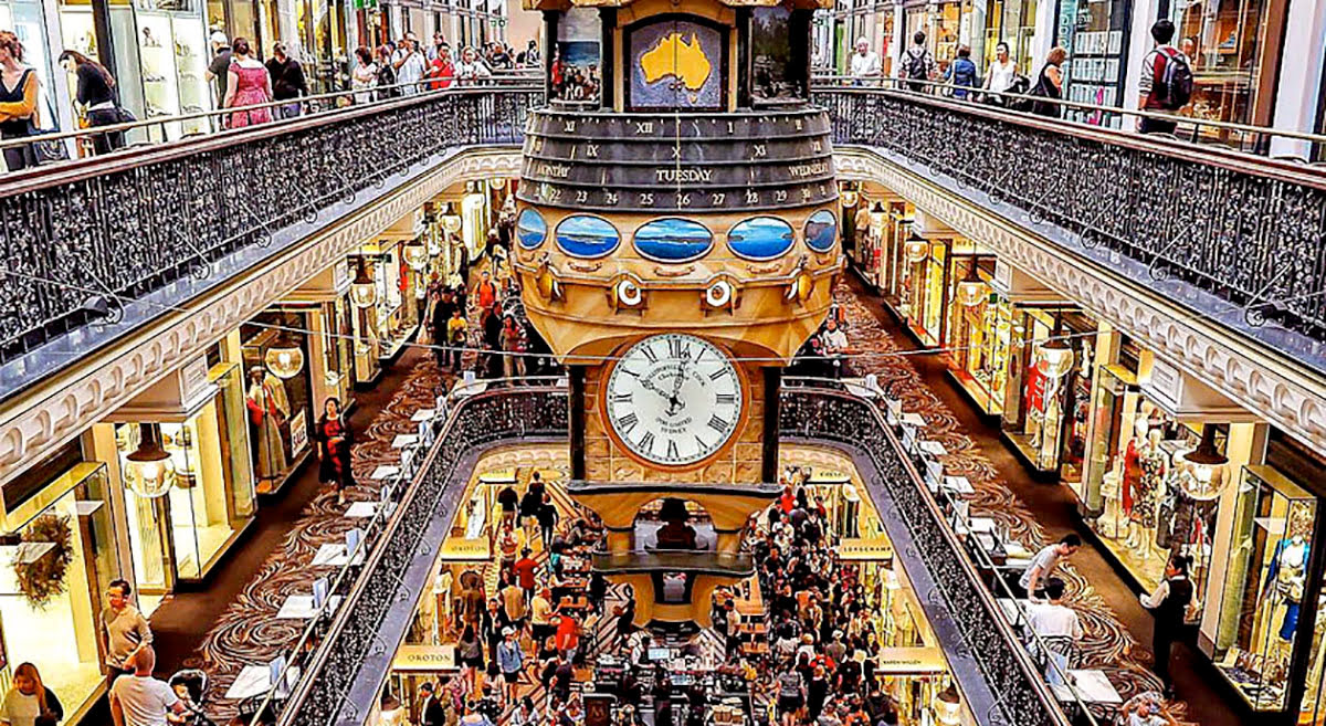 Traveling in Sydney-Queen Victoria Building