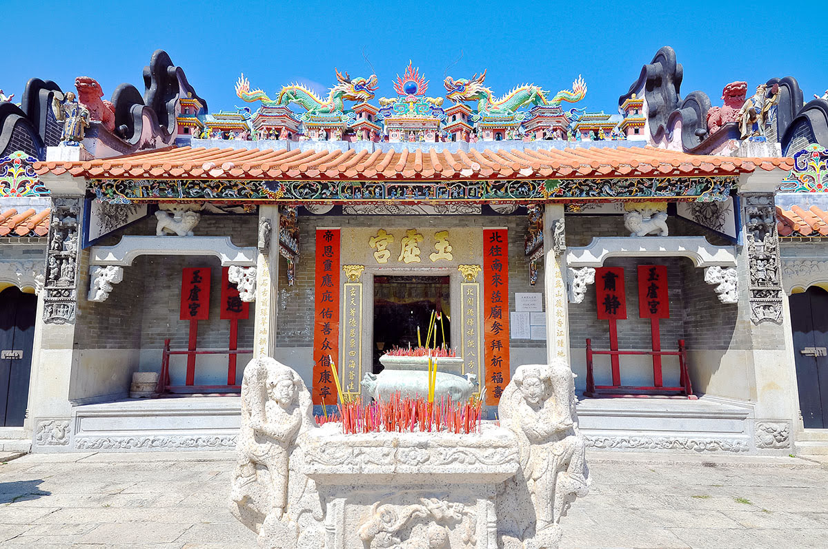 Pak Tai Temple on Cheung Chau Island, Hong Kong