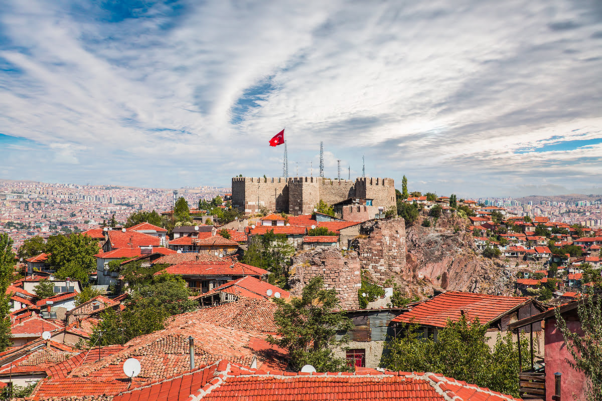 Burg von Ankara, Türkei