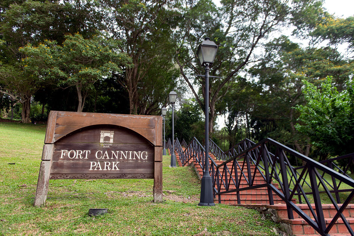 công viên Fort Canning_The Battlebox_Singapore