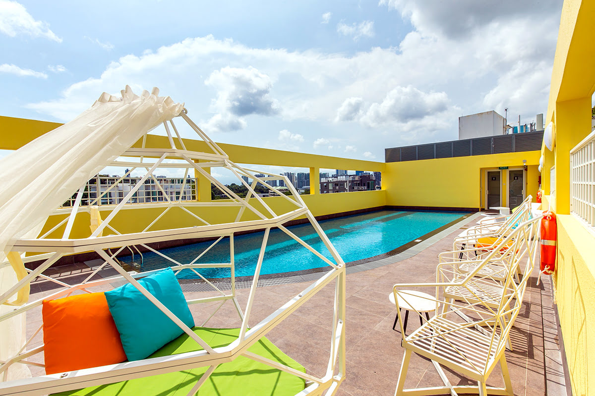 Fragrance Hotel - Selegie_Piscina sul tetto