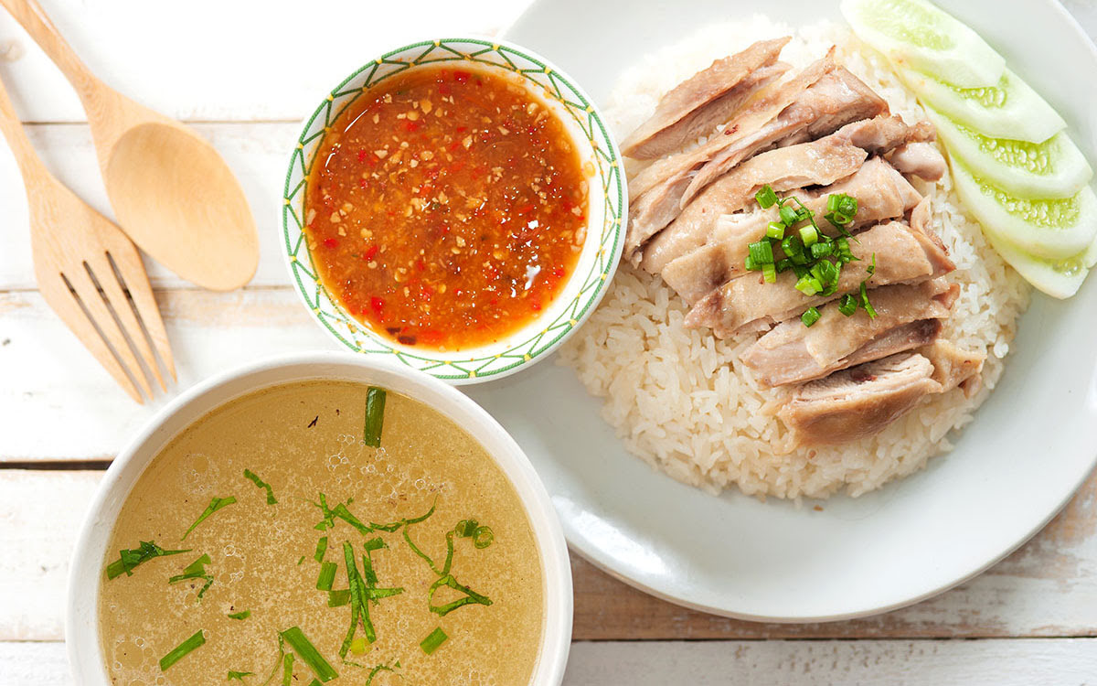 Singapore Hainanese Chicken Rice