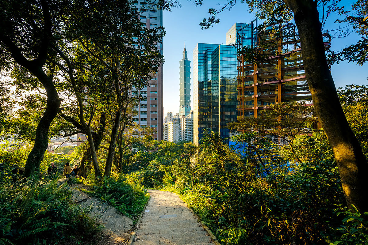 대만 여행-타이베이 여행-샹산-상산-코끼리산-난강 하이킹 트레일