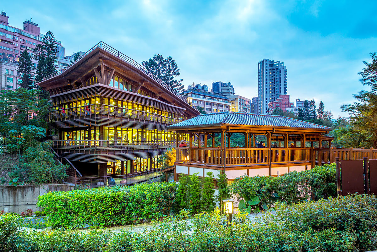 대만 여행-타이베이 여행-베이터우 온천-대만 타이베이 공립 도서관
