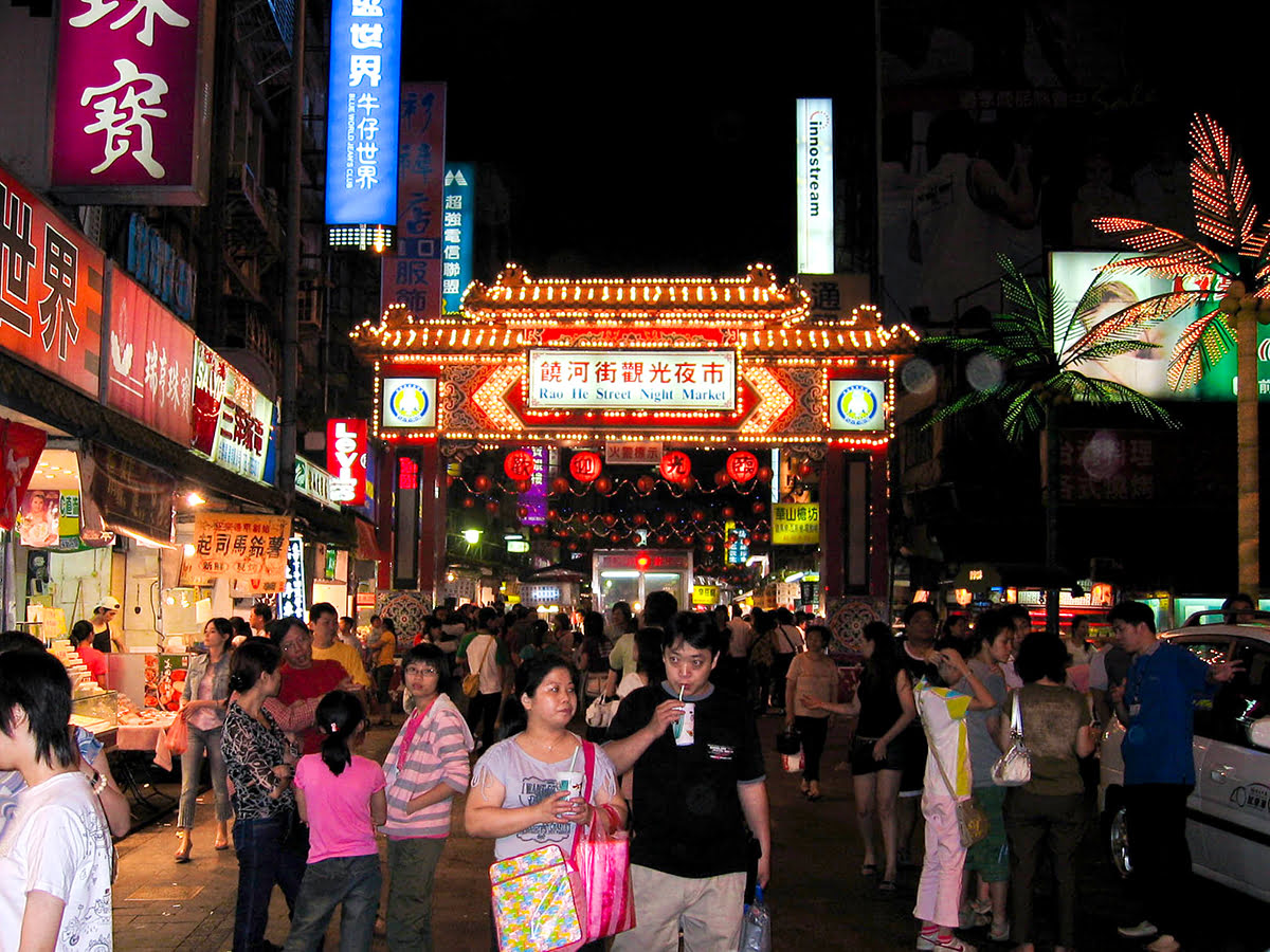 Raohe Night Market_Taipeh_Taiwan