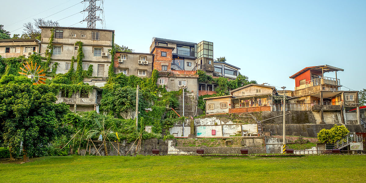 Gangguan Shopping District_Treasure Hill_Taipei_Taiwan