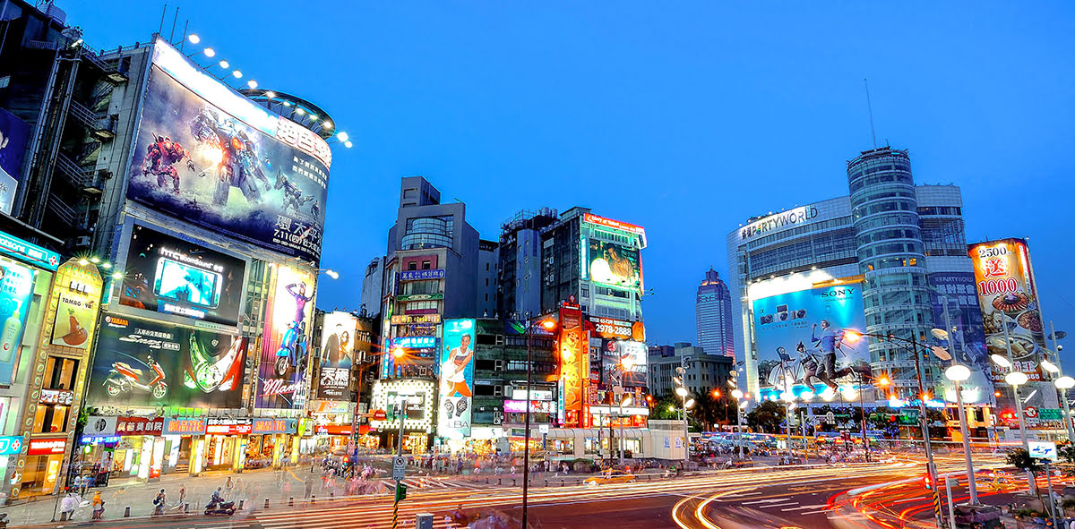 西門町_步行街_夜市_臺北_臺灣