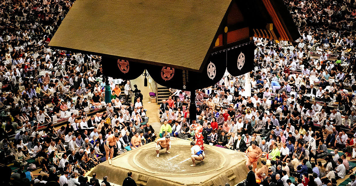 Campionato Gran Torneo di Marzo_March Grand Tournament_incontro di sumo wrestling_Osaka_Giappone