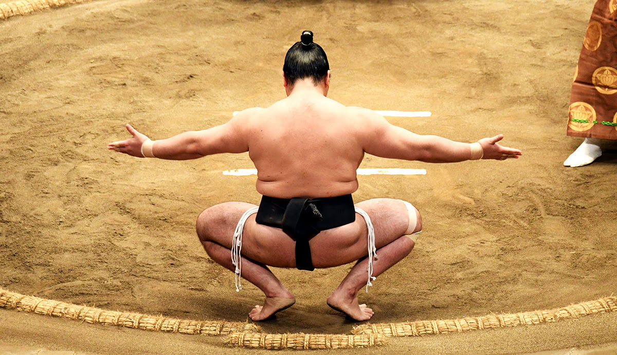 Lottatore di Sumo_Osaka_Giappone