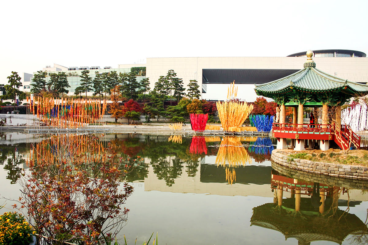 Koreai Nemzeti Múzeum_Hétemeletes pagoda_Szöul_Dél-Korea