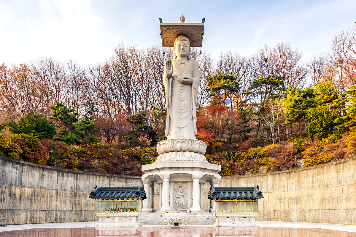 奉恩寺_寺庙_首尔_韩国