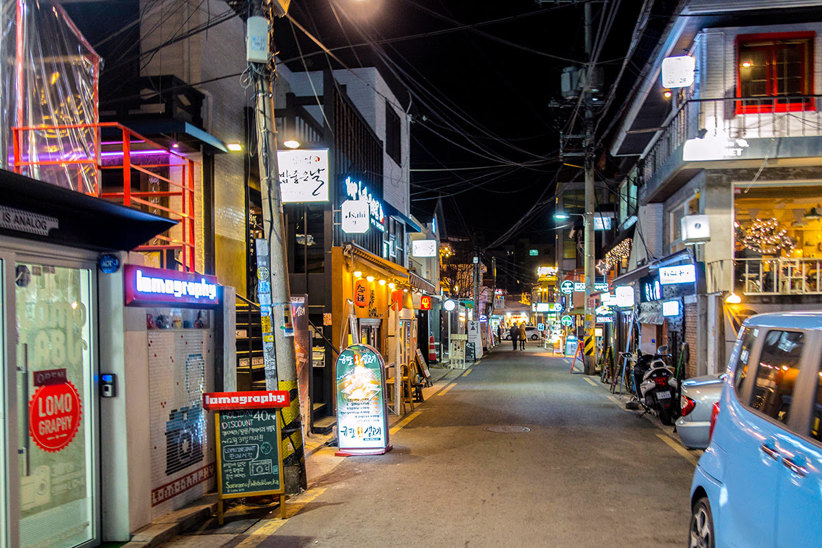 Shopping in Seoul-Hongdae