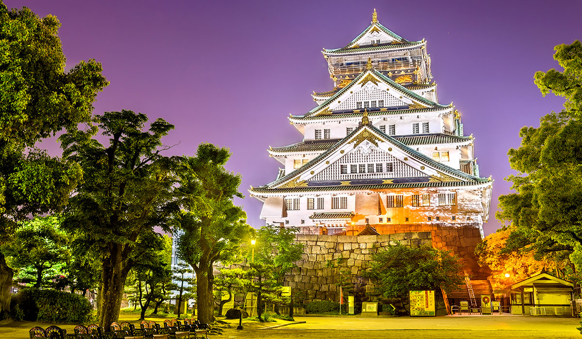 Osaka-slottet_Osaka_Japan_2-dages rejseplan