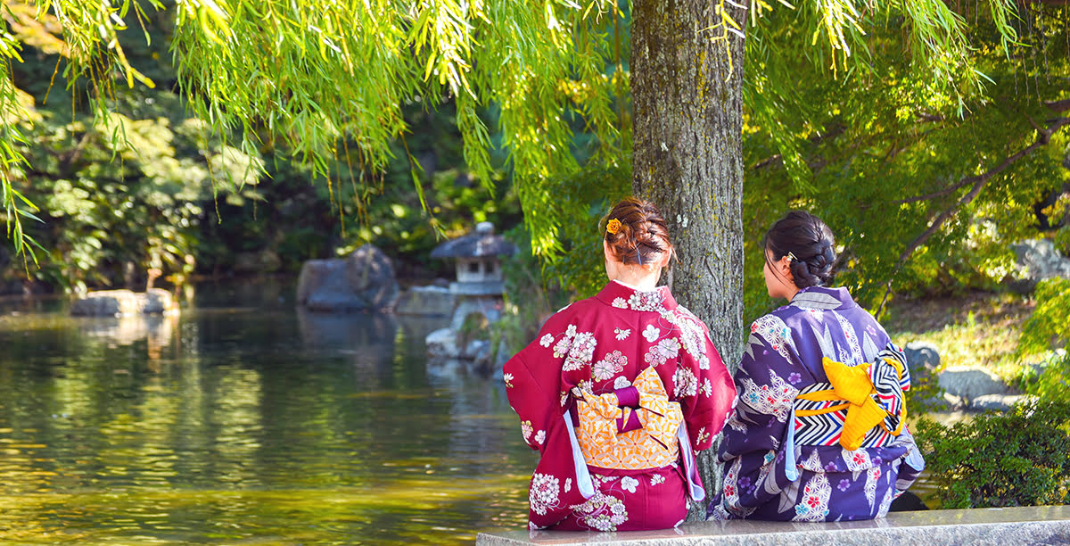 유카타(Yukata)_일본의 의복_기모노(kimono)_오사카_일본