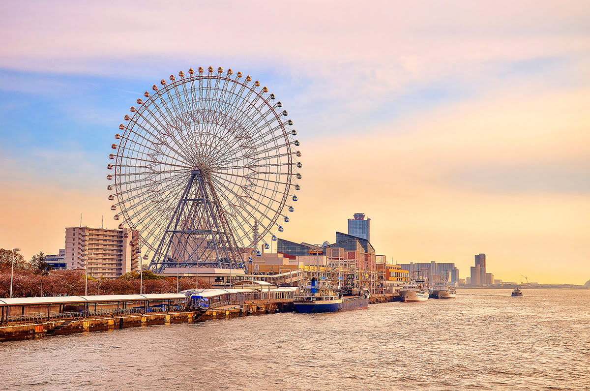 Vòng Đu Quay Khổng Lồ Tempozan_Osaka_Nhật Bản_các hoạt động ở Osaka