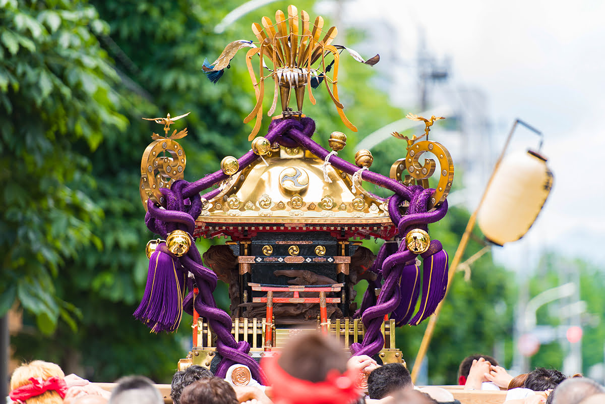 Thời gian đẹp nhất để tới Tokyo_Lễ hội Kanda Matsuri hoặc Sanno Matsuri