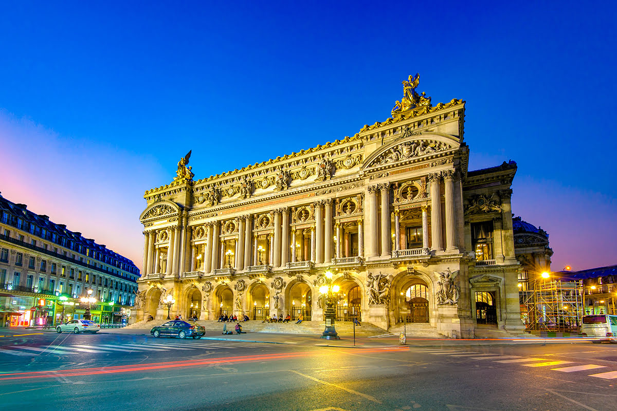 Champs Elysees-Paris-Palais Garnier