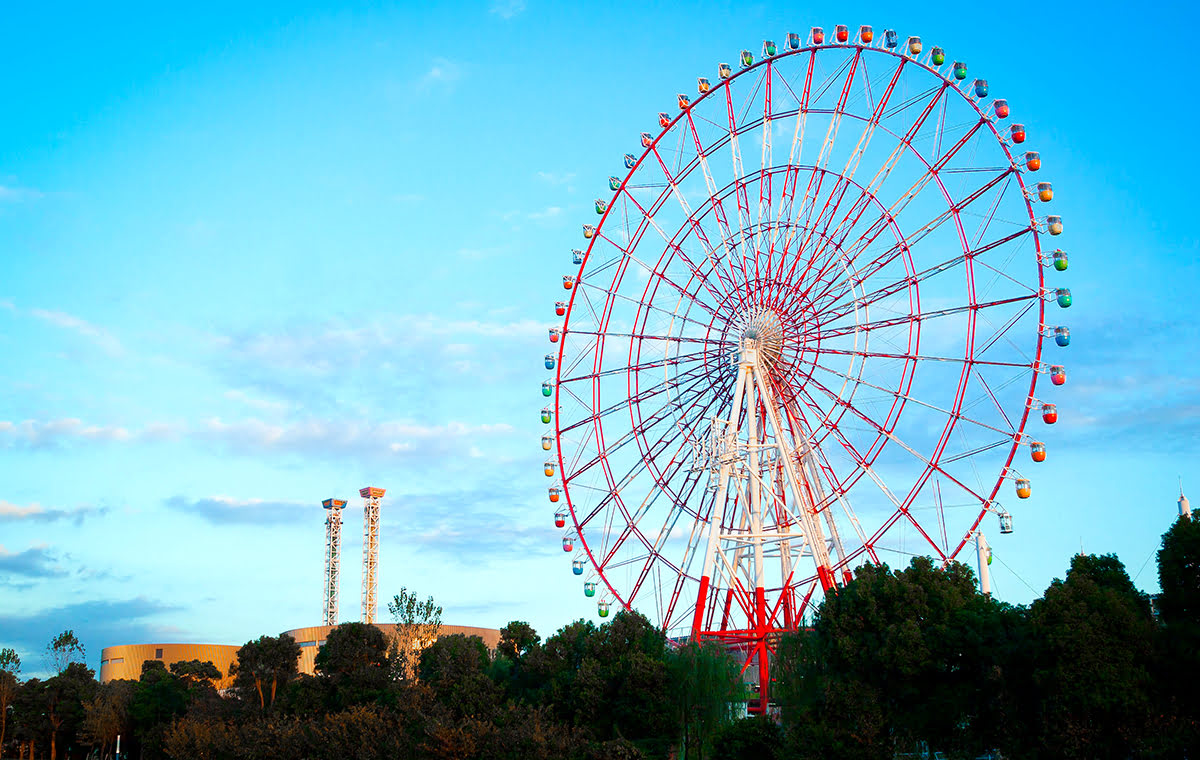 דברים לעשות ב- Odaiba_ Daikanransha (Ferris Wheel)