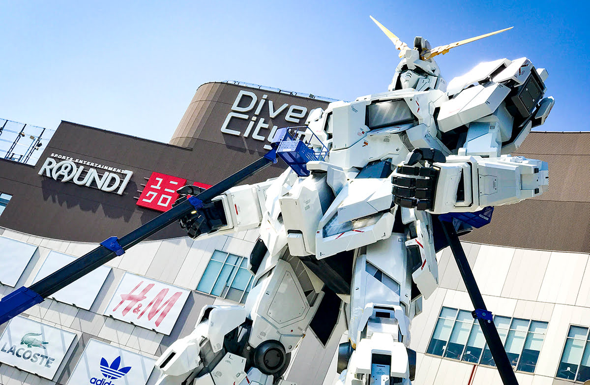 Things to do in Odaiba_DiverCity Tokyo Plaza