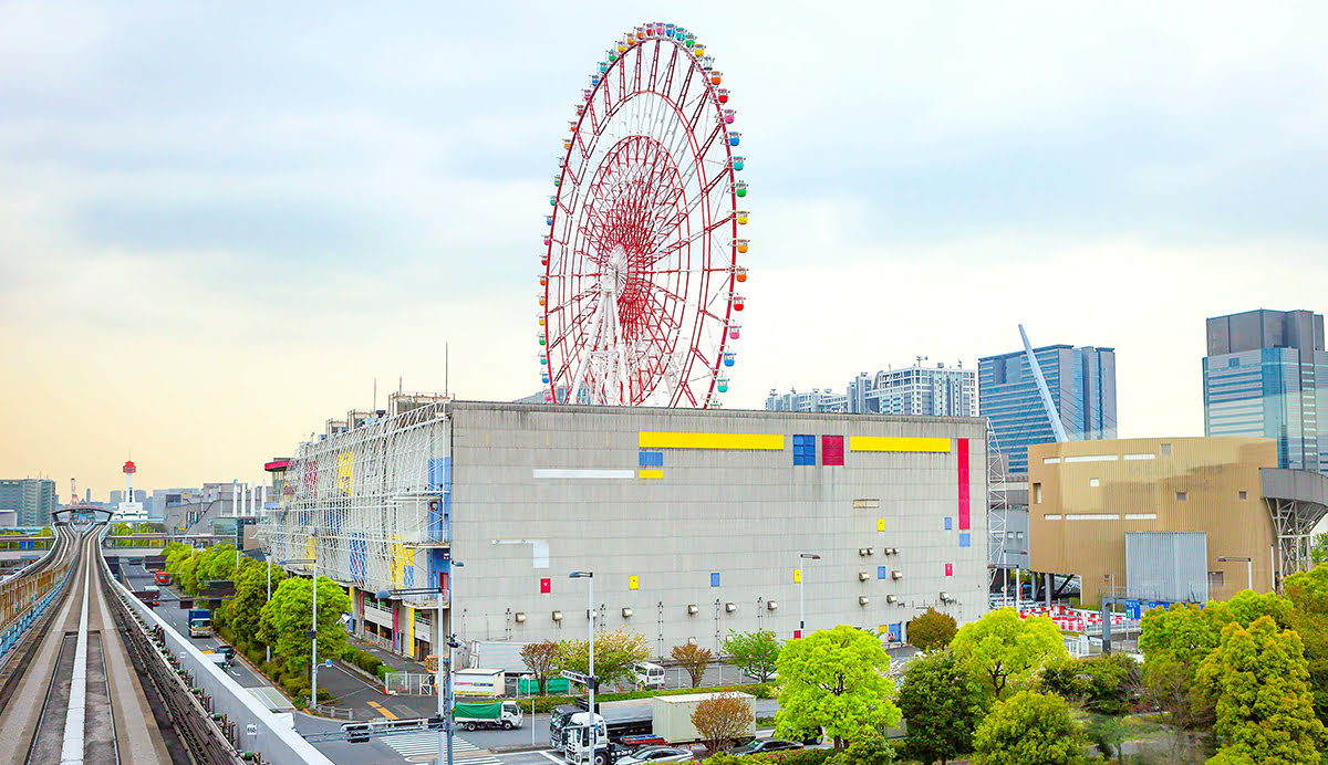 台場旅遊_調色盤城