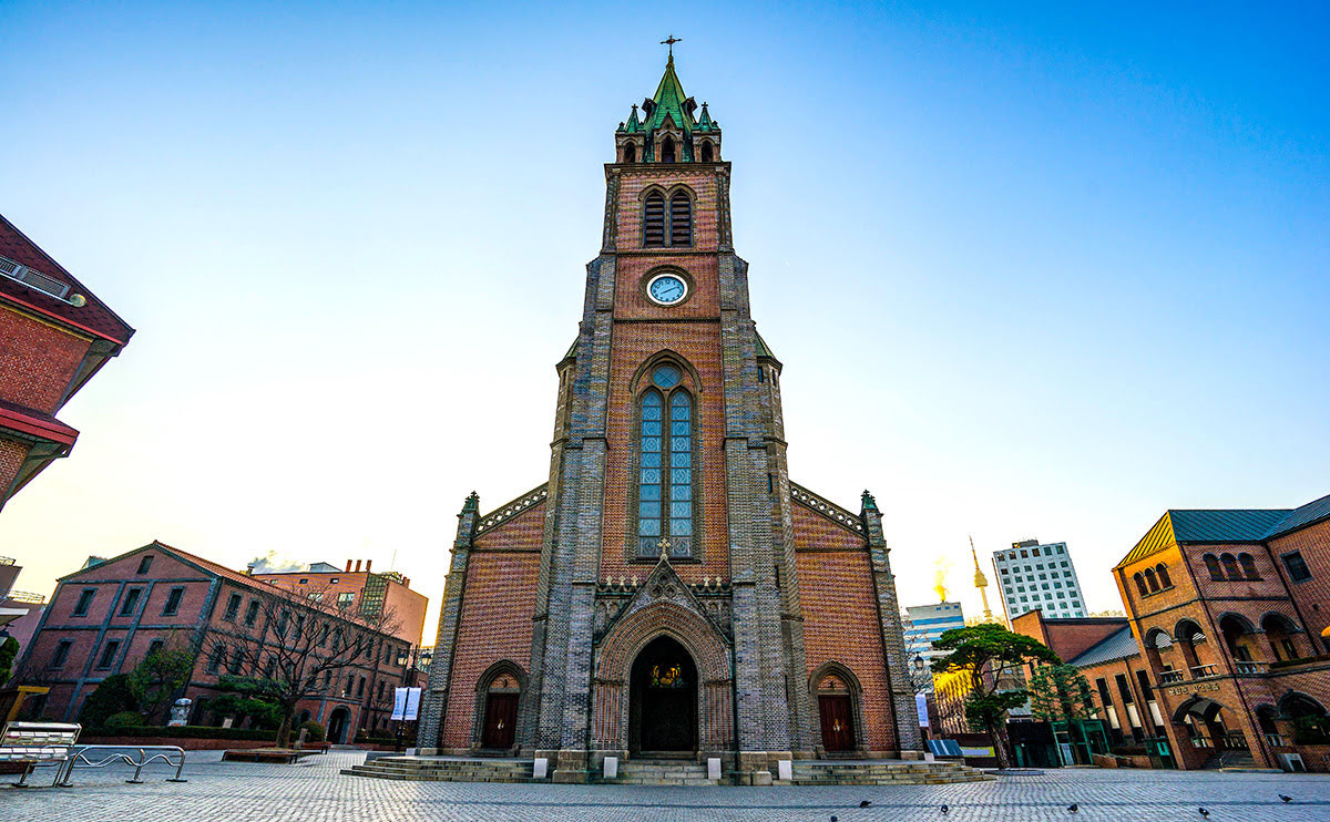 Myeongdong Cathedral-Seoul-South Korea