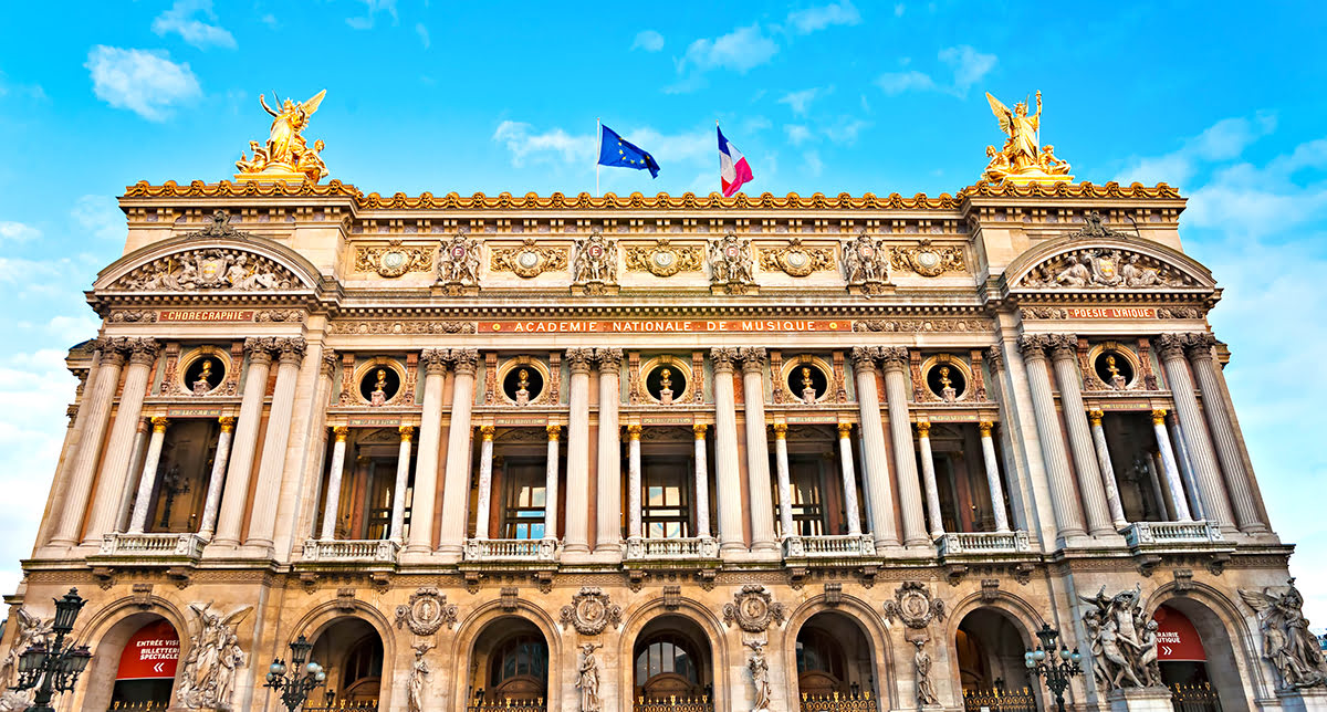 โรงอุปรากร Palais Garnier-ปารีส-ฝรั่งเศส-สถาปัตยกรรม