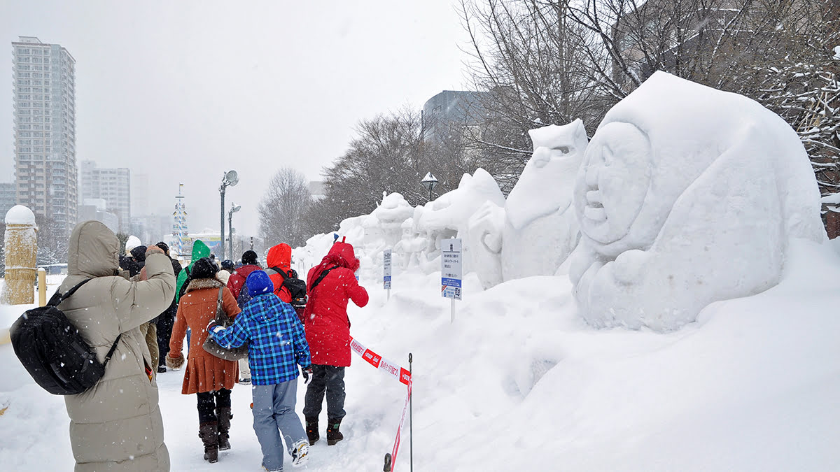 札幌_雪まつり_大通_雪像2