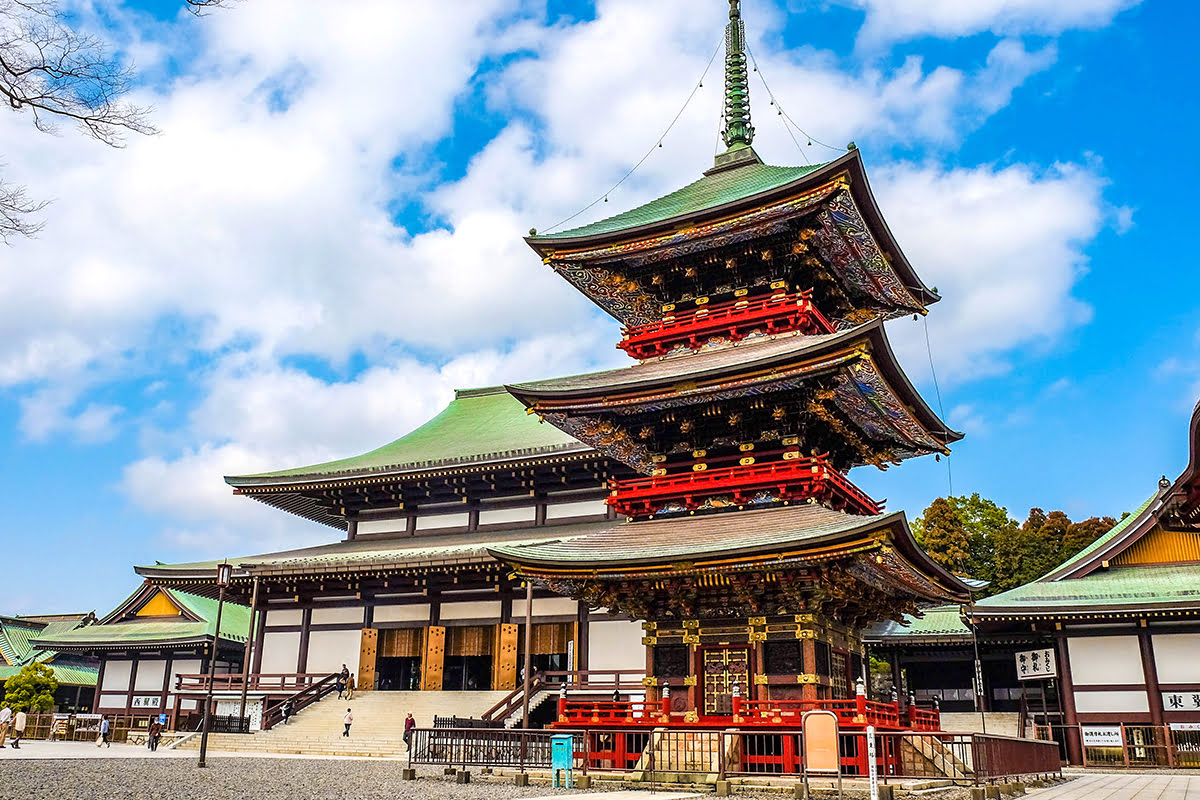 Kuil Naritasan Shinshoji di Narita, Jepang