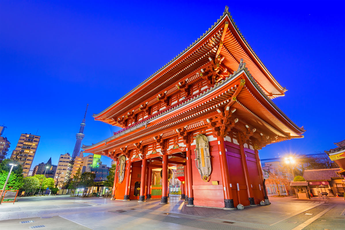 ที่เที่ยวโตเกียว-วัดเซนโจจิ (Sensoji Temple)