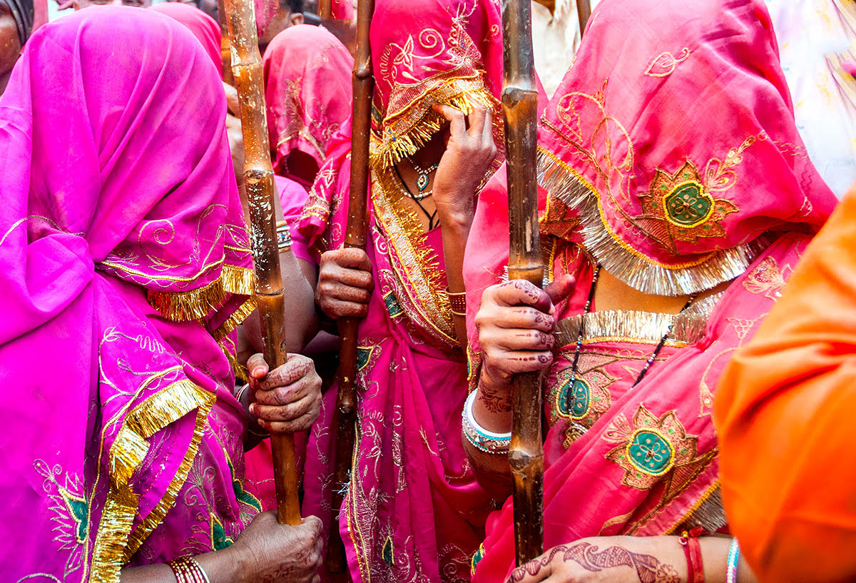 Holi Festival in Mathura