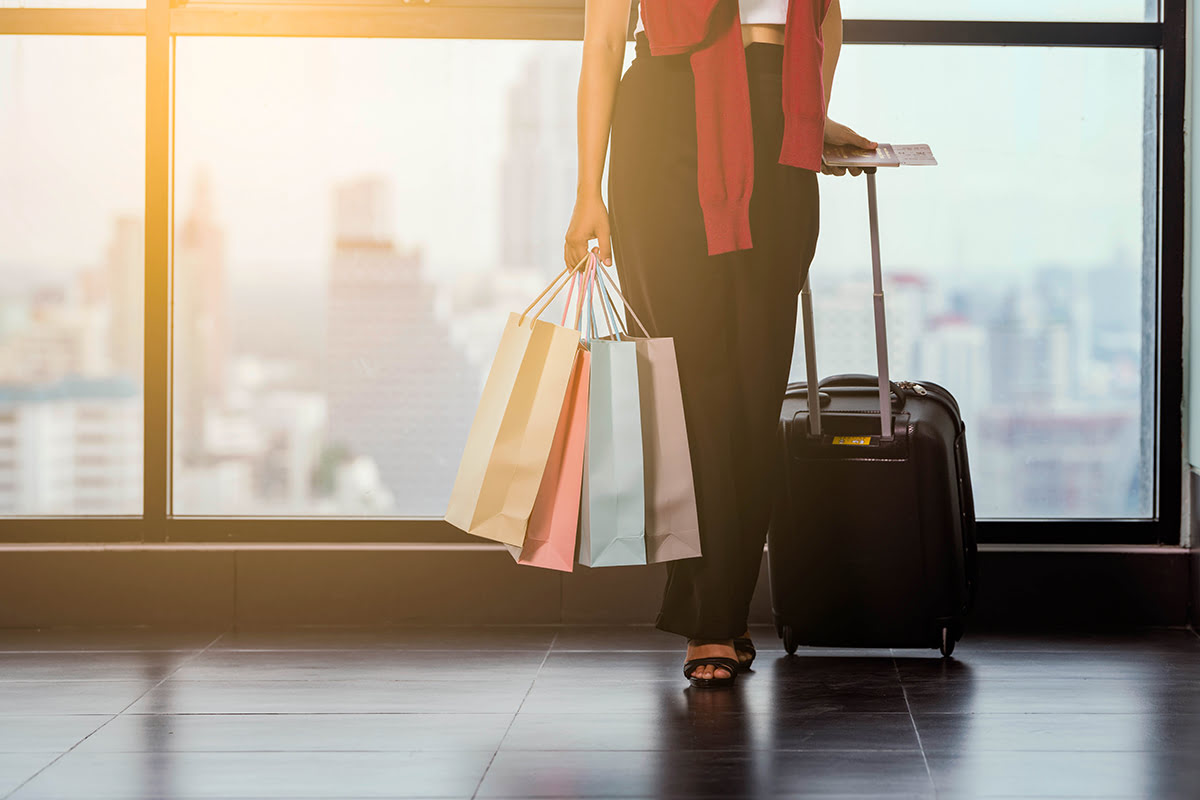 Flughafen Taipeh-Shopping