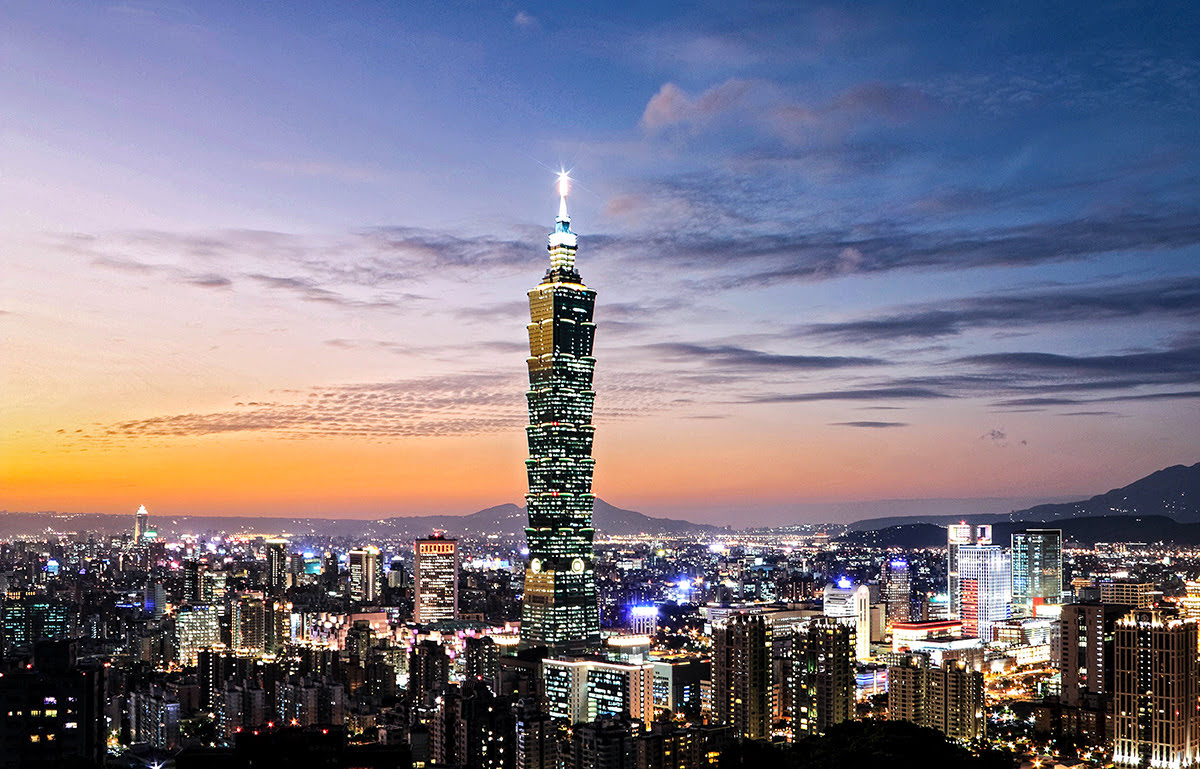 Observatoire du district de Xinyi-Taipei-Taiwan-TAIPEI 101