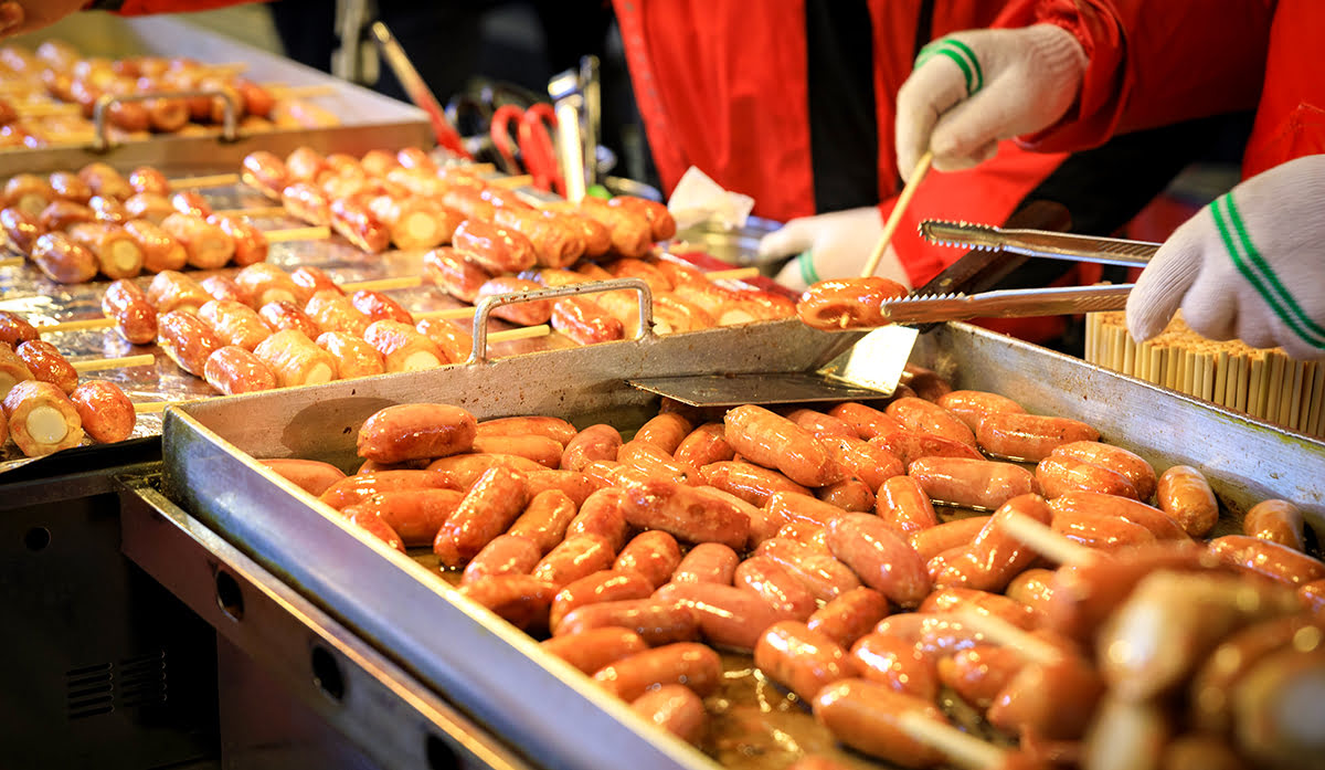 Meilleurs restaurants de Séoul-Street food-Myeongdong-Marché de Namdaemun